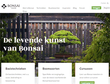 Tablet Screenshot of bonsaiempire.nl