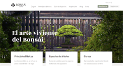 Desktop Screenshot of bonsaiempire.es